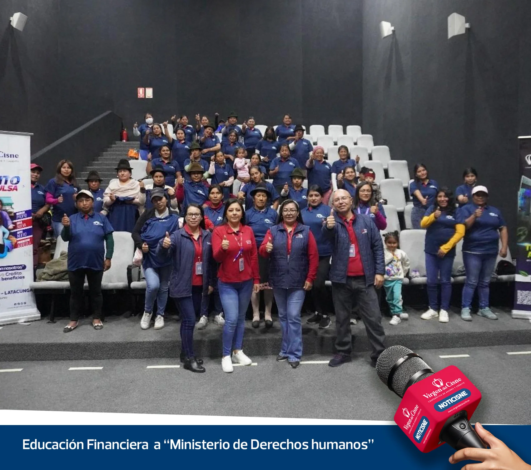 Más de 50 mujeres de Cotopaxi fortalecen sus conocimientos en educación financiera junto a la Cooperativa Virgen del Cisne